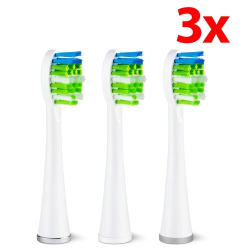 Oryginalna końcówka do szczoteczki sonicznej WATERPIK STW-03 (3 szt.) Biały (Do codziennej pielęgnacji)