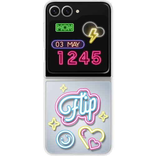 Etui SAMSUNG FlipSuit Case do Galaxy Z Flip 6 Przezroczysty EF-ZF741CTEGWW