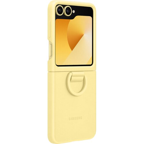 Etui SAMSUNG Silicone Case With Ring do Galaxy Z Flip 6 Żółty EF-PF741TYEGWW