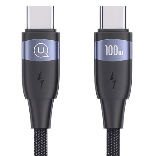Kabel USB-C - USB-C USAMS US-SJ632 100W 1.2 m Czarny