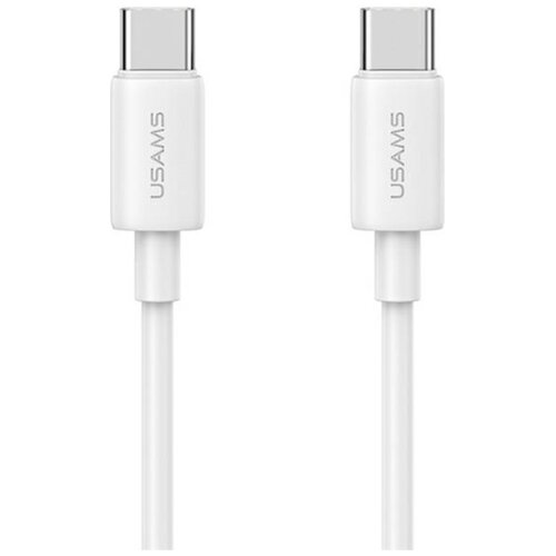 Kabel USB-C - USB-C USAMS US-SJ711 60W 1 m Biały