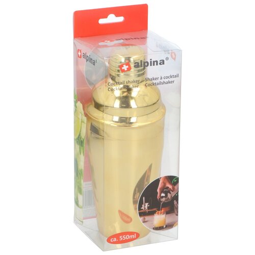 Shaker ALPINA 1060620 Złoty (550 ml)