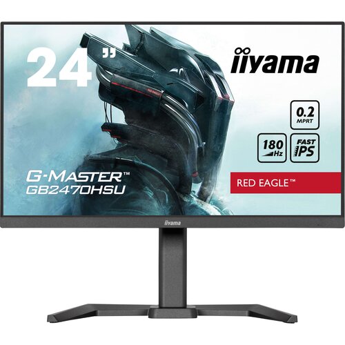 Monitor IIYAMA G-Master GB2470HSU-B6 23.8" 1920x1080px IPS 180Hz 0.2 ms [MPRT]
