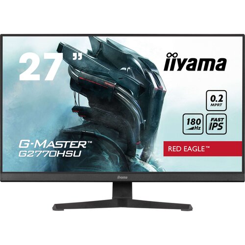 Monitor IIYAMA G-Master G2770HSU-B6 27" 1920x1080px IPS 180Hz 0.2 ms [MPRT]