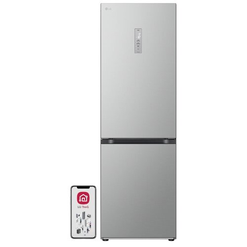 Lodówka LG GBV3110EPY No Frost 186cm Srebrna NatureFresh LinearCooling