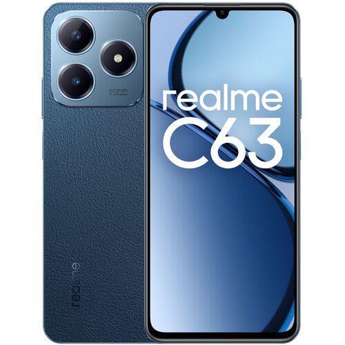 Smartfon REALME C63 8/256GB 6.74" 90Hz Niebieski