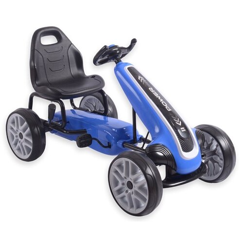 Gokart na pedały MILLY MALLY Power Niebieski