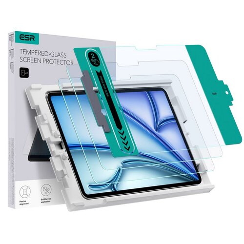 Szkło hartowane ESR Tempered Glass do Apple iPad Air 11 (2szt.)