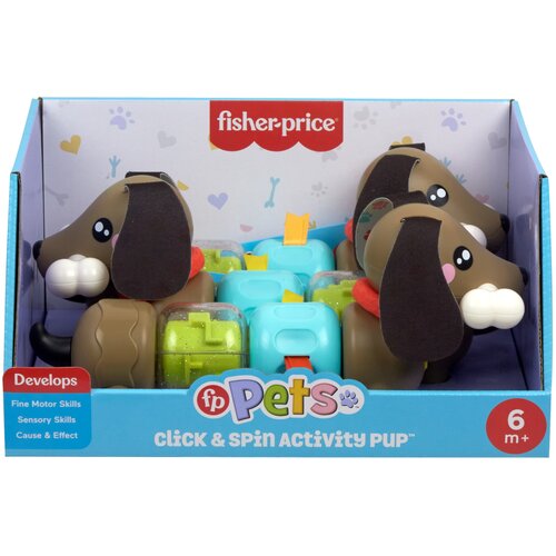 Zabawka edukacyjna FISHER PRICE Pets Aktywizujący jamnik HTW91
