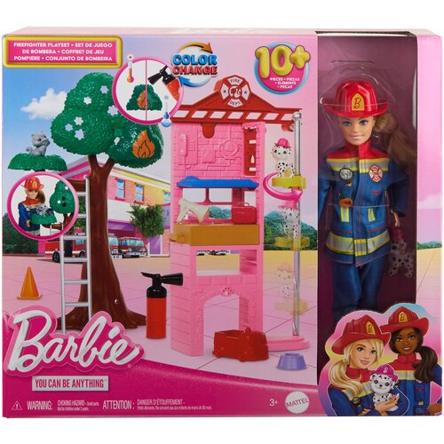Lalka Barbie You can be anything Strażaczka HRG55