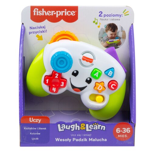 Zabawka edukacyjna FISHER PRICE Ucz Się i Śmiej Edukacyjny Padzik Malucha JFF52