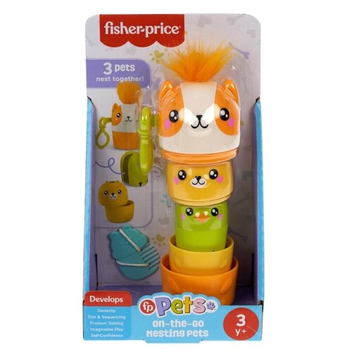 Zabawka FISHER PRICE Zwierzaczki Składaczki HXP17