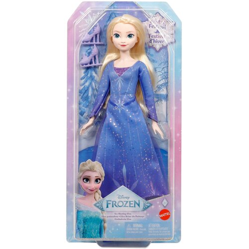 Lalka DISNEY FROZEN Kraina Lodu Elsa łyżwiarka JBG53