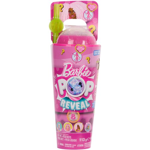Lalka Barbie Pop Reveal Bubble Tea Jagoda HTJ20