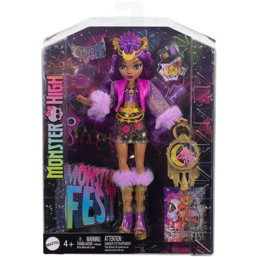 Lalka MONSTER HIGH Fest Clawdeen Wolf HXH80