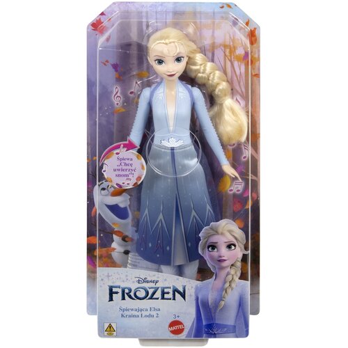Lalka DISNEY FROZEN Kraina Lodu 2 Śpiewająca Elsa HXD35