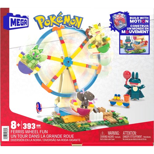 Klocki konstrukcyjne MEGA Pokémon Diabelski młyn HXF80