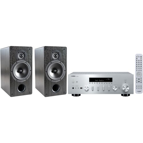 Zestaw stereo YAMAHA MusicCast R-N600A + INDIANA LINE Tesi 261 Czarny