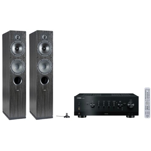 Zestaw stereo YAMAHA MusicCast R-N800A + INDIANA LINE Tesi 561 Czarny