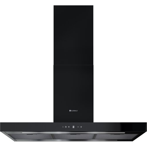 Okap GLOBALO Lonatio Isola 90.2 Czarny 450m3/h 60dB klasa B