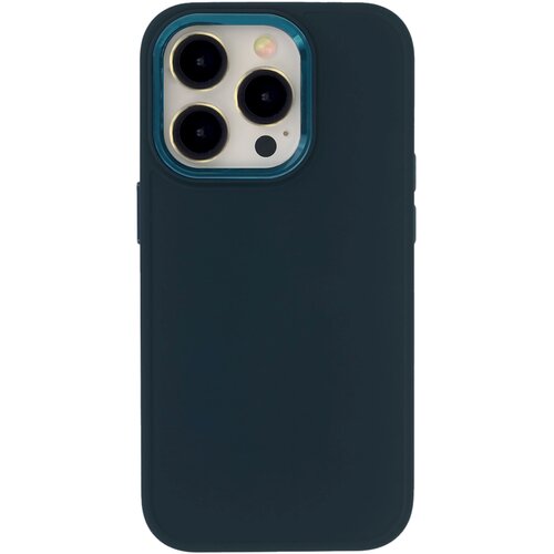 Etui TECTO SHIELD Satin Elegant do Apple iPhone 14 Pro Ciemno-niebieski