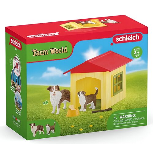 Zestaw figurek SCHLEICH Przytulna buda dla psa 42573