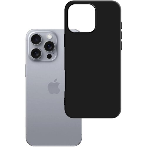 Etui 3MK Matt Case do Apple iPhone 16 Pro Czarny