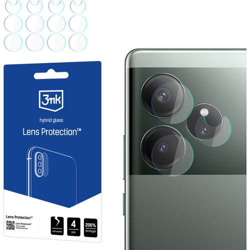Szkło hybrydowe na obiektyw 3MK Lens Protection do Realme GT 6