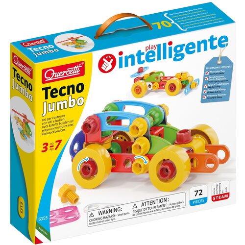 Klocki konstrukcyjne QUERCETTI Play intelligente Tecno Jumbo 6155