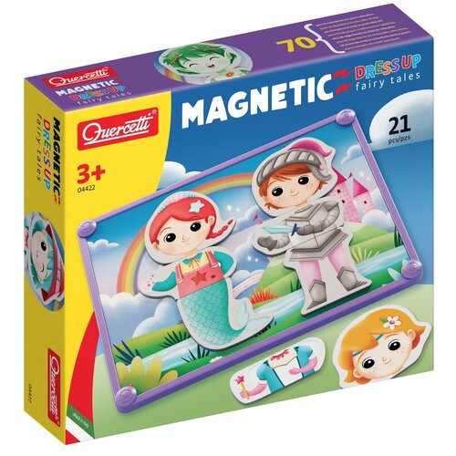 Puzzle magnetyczne QUERCETTI Dress Up Fairy Tales 04422 (21 elementów)