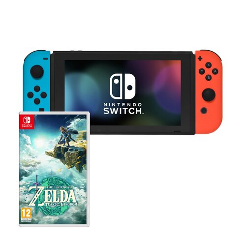 NINTENDO Switch HAC-001(-01) + Kontroler Switch Czerwono-niebieski + The Legend of Zelda: Tears of the Kingdom Gra NINTENDO SWITCH Konsola - niskie ceny i opinie w Media Expert NINTENDO Switch HAC-001(-01) + Kontroler Switch Czerwono-niebieski + The Legend of Zelda: Tears of the Kingdom Gra NINTENDO SWITCH Konsola - niskie ceny i opinie w Media Expert