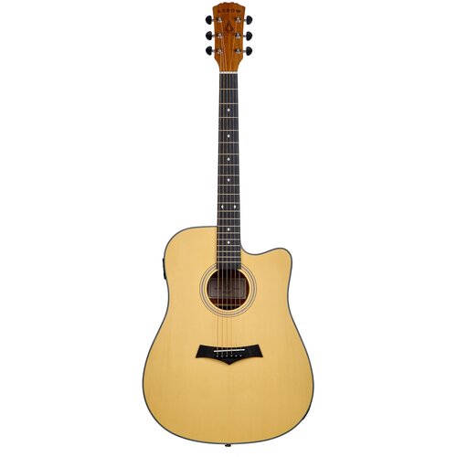 Gitara elektroakustyczna ARROW Silver D CE NT Jasne drewno