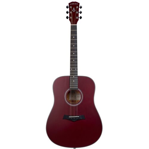 Gitara akustyczna ARROW Silver D WR Wine Red