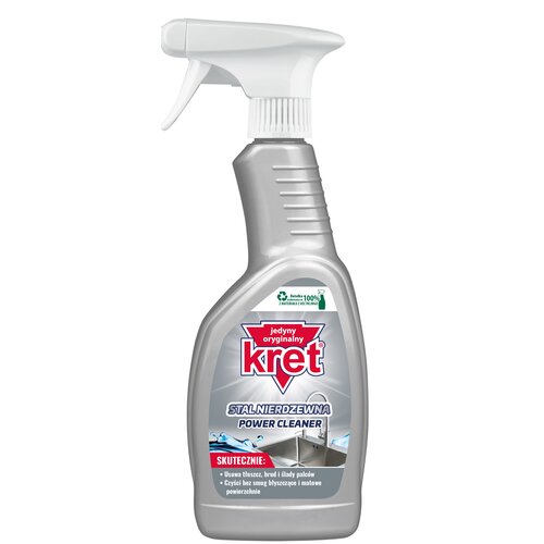Płyn do czyszczenia stali nierdzewnej KRET Power Cleaner 500 ml