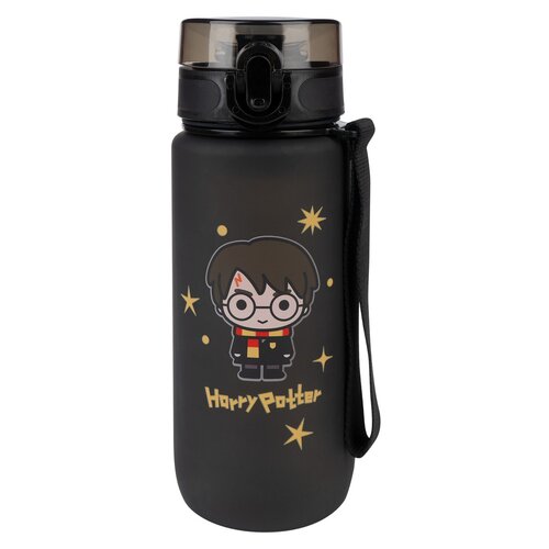 Butelka plastikowa SOXO Harry Potter 600 ml Czarny