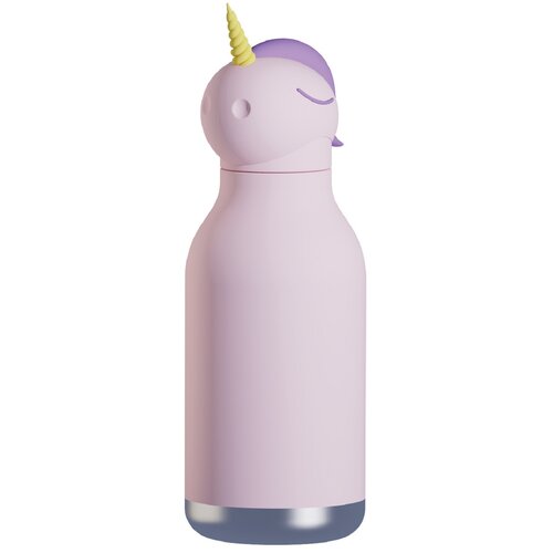 Butelka termiczna ASOBU Bestie Bottle Unicorn Beżowy