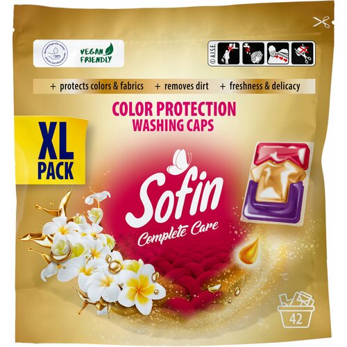 Kapsułki do prania SOFIN Complete Care Color Protection Washing 42 szt.