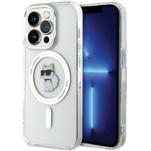 Etui KARL LAGERFELD IML Choupette MagSafe do Apple iPhone 13/13 Pro Przezroczysty