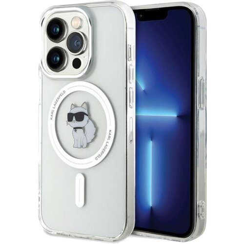 Etui KARL LAGERFELD IML Choupette MagSafe do Apple iPhone 14 Pro Przezroczysty