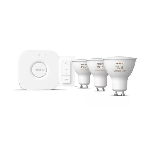 Zestaw startowy PHILIPS HUE 929003666510 4.2W GU10 Bluetooth, ZigBee