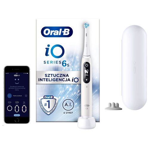 Szczoteczka magnetyczna ORAL-B iO 6 Biały