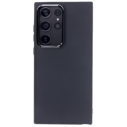 Etui TECTO SHIELD Satin Touch do Samsung Galaxy S23 Ultra Czarny