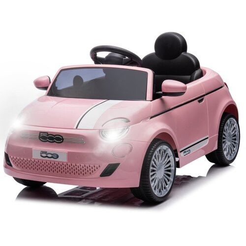Samochód dla dziecka MILLY MALLY Fiat 500e Różowy