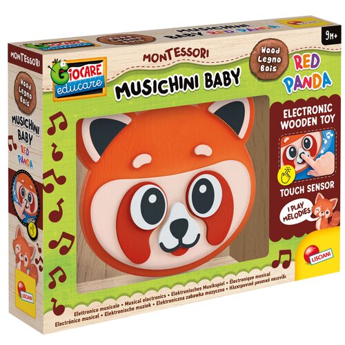Zabawka interaktywna LISCIANI Montessori Muzyczna Panda 105427