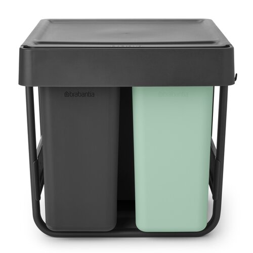 Kosz na śmieci do zabudowy BRABANTIA Sort&Go 232541 2 x 10L + 20L Szary