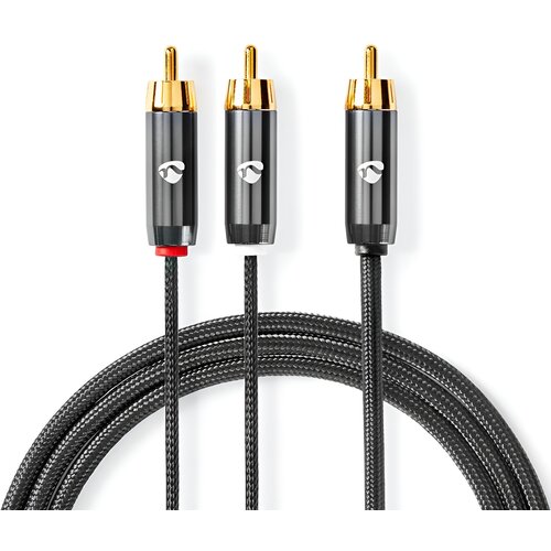 Kabel RCA - 2xRCA NEDIS 3 m
