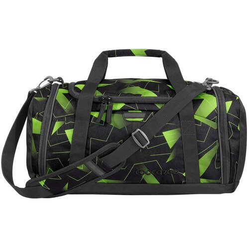 Torba sportowa COOCAZOO 2.0 Lime Flash Czarno-zielony