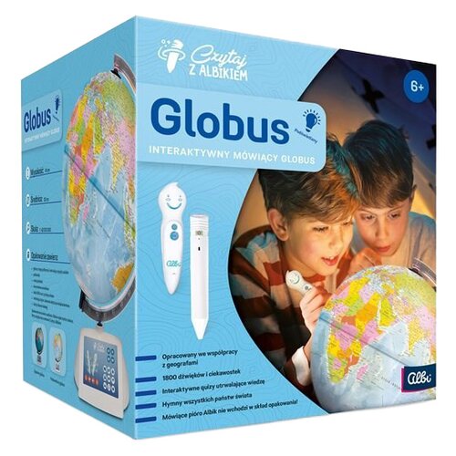 Zabawka edukacyjna ALBI Czytaj z Albikiem Globus 3.0 60853