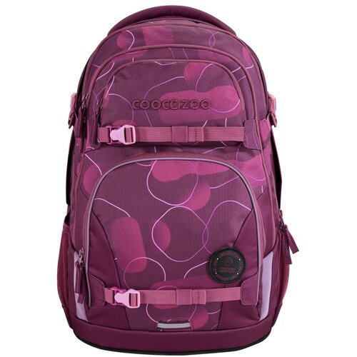 Plecak COOCAZOO 2.0 PORTER Berry Bubbles Czerwony