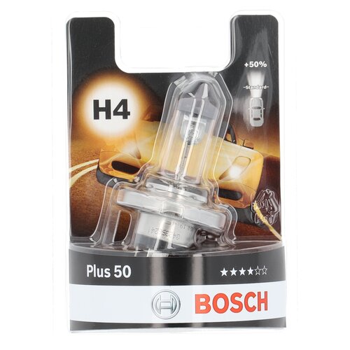 Żarówka samochodowa BOSCH Plus 50 H4